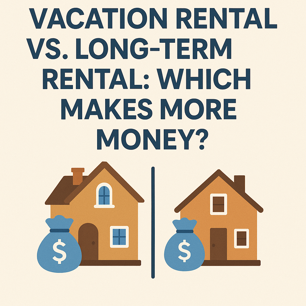 Vacation Rental vs Long-Term Rental: Which Makes More Money?