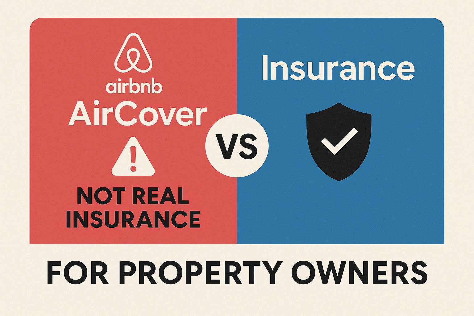 Why Airbnb AirCover Is Not Real Insurance for Property Owners