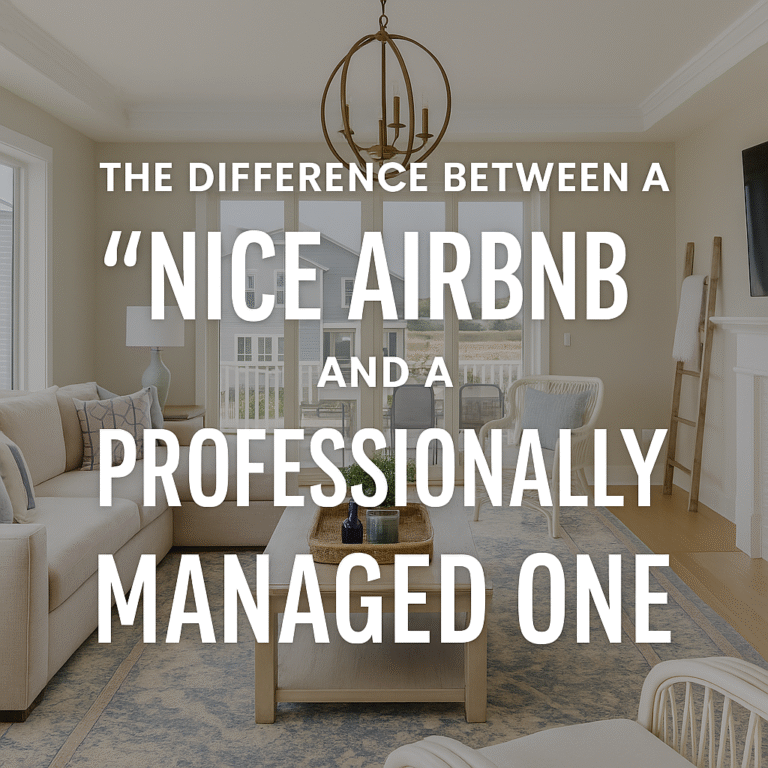 The Difference Between a “Nice Airbnb” and a Professionally Managed One 7 The Difference Between a “Nice Airbnb” and a Professionally Managed One