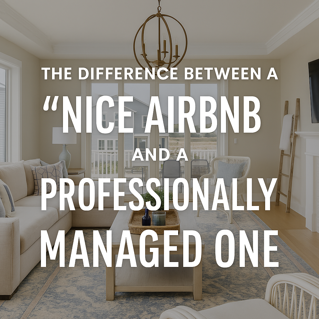 The Difference Between a “Nice Airbnb” and a Professionally Managed One 3 The Difference Between a “Nice Airbnb” and a Professionally Managed One