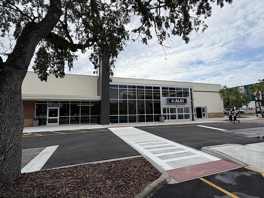 ALDI at 777 North Market Street in Downtown Jacksonville
