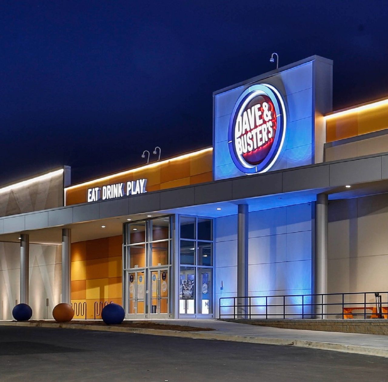Exterior of Dave & Buster’s Jacksonville