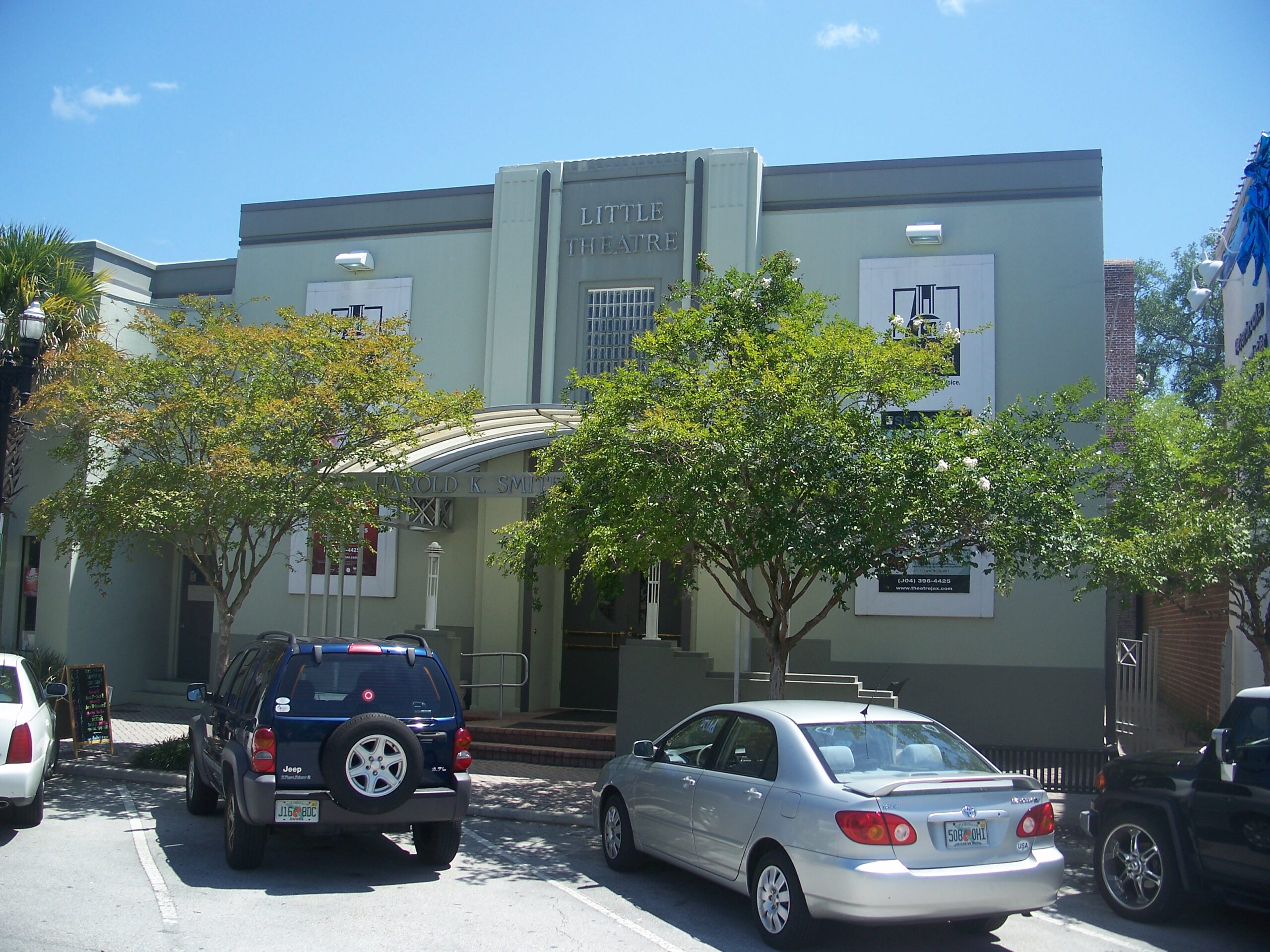 Historic Theatre Jacksonville building on San Marco Boulevard