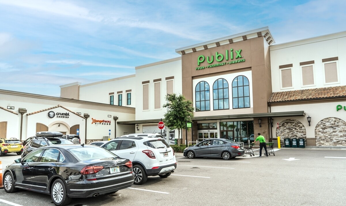 Publix storefront at Shoppes at East San Marco