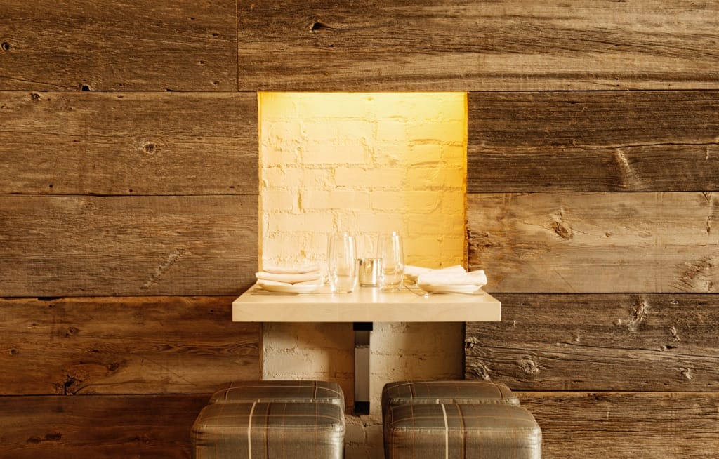Table in Taverna’s San Marco dining room